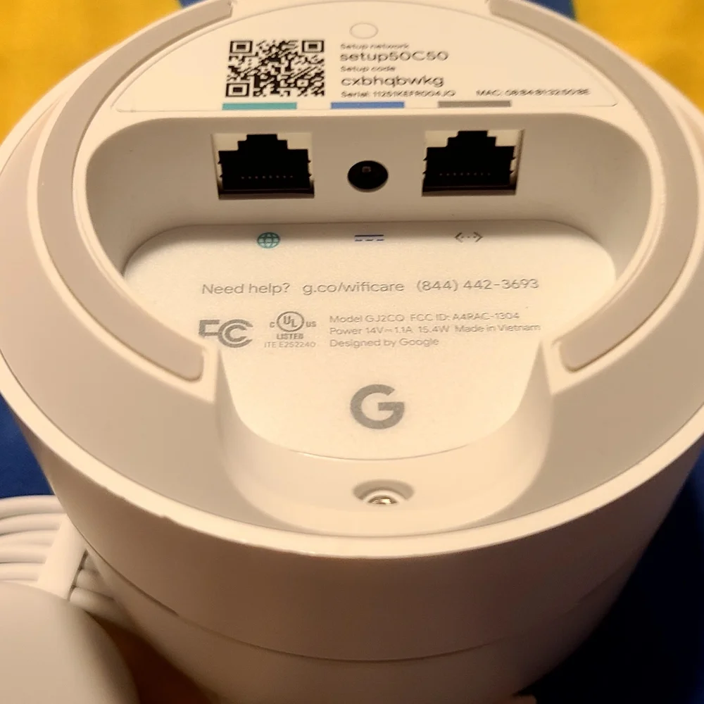 Google home wifi mesh router
